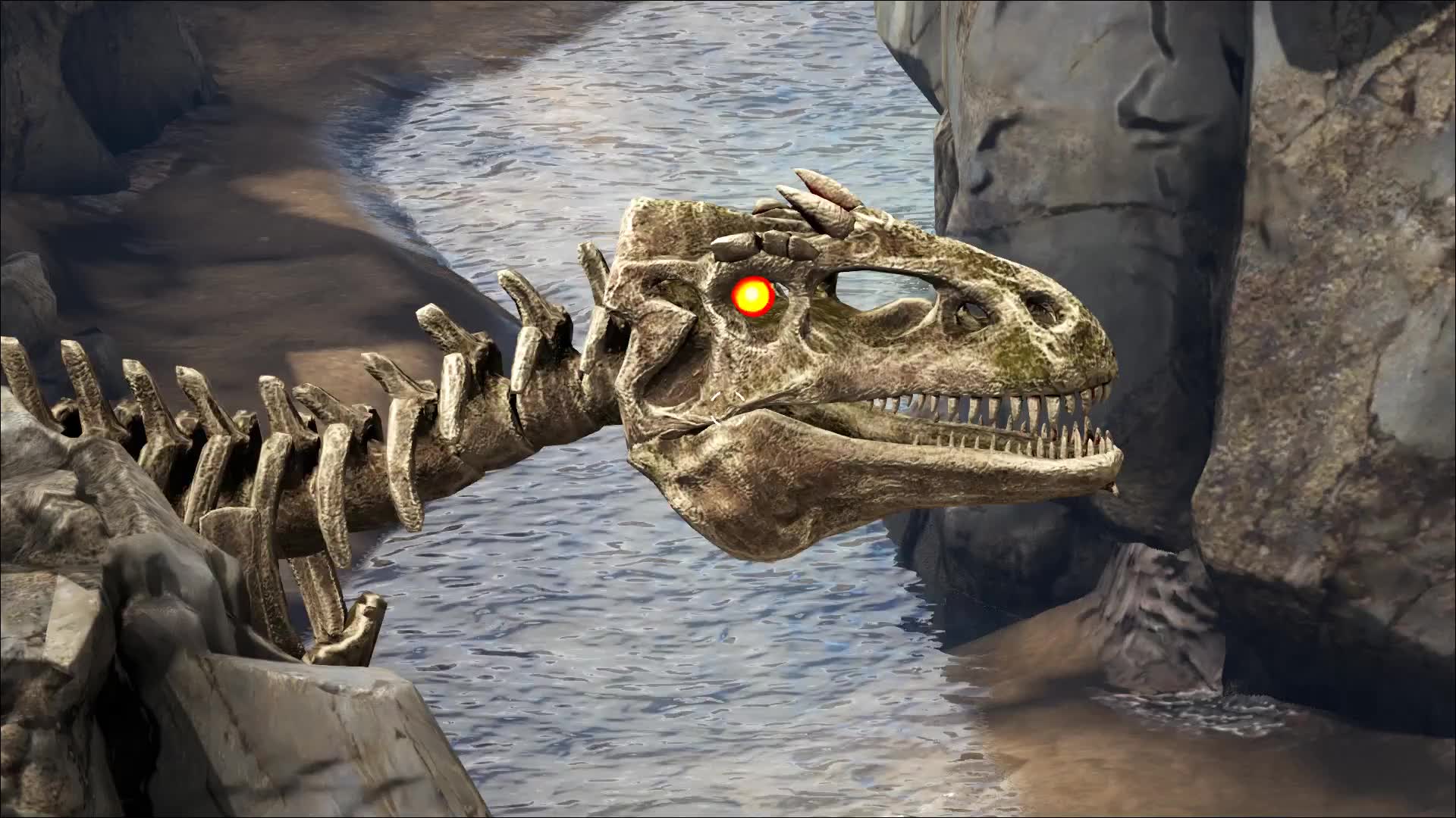 肉方舟恐龙1261骷髅龙大峡谷