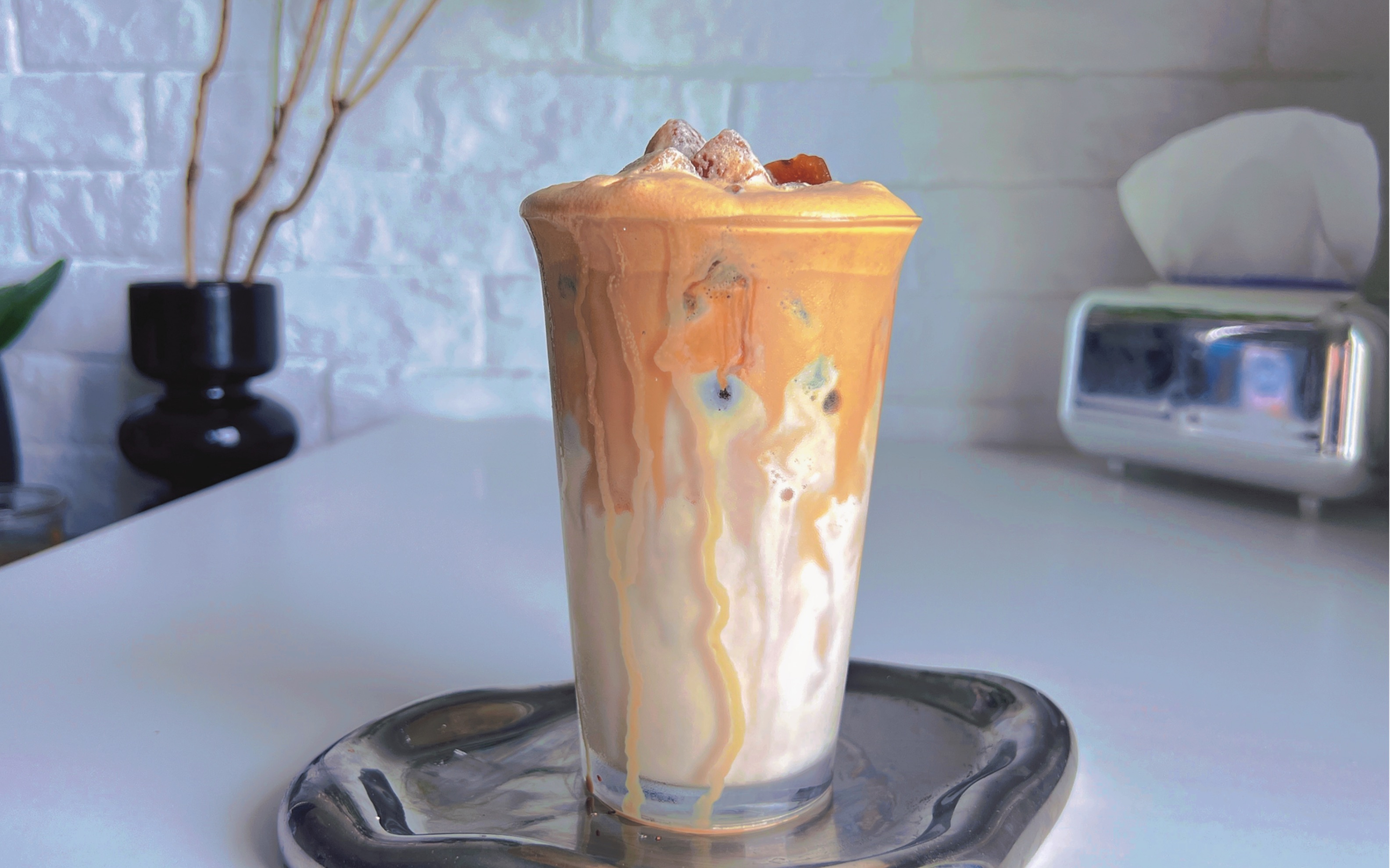 火爆全网的黄油奶霜拿铁