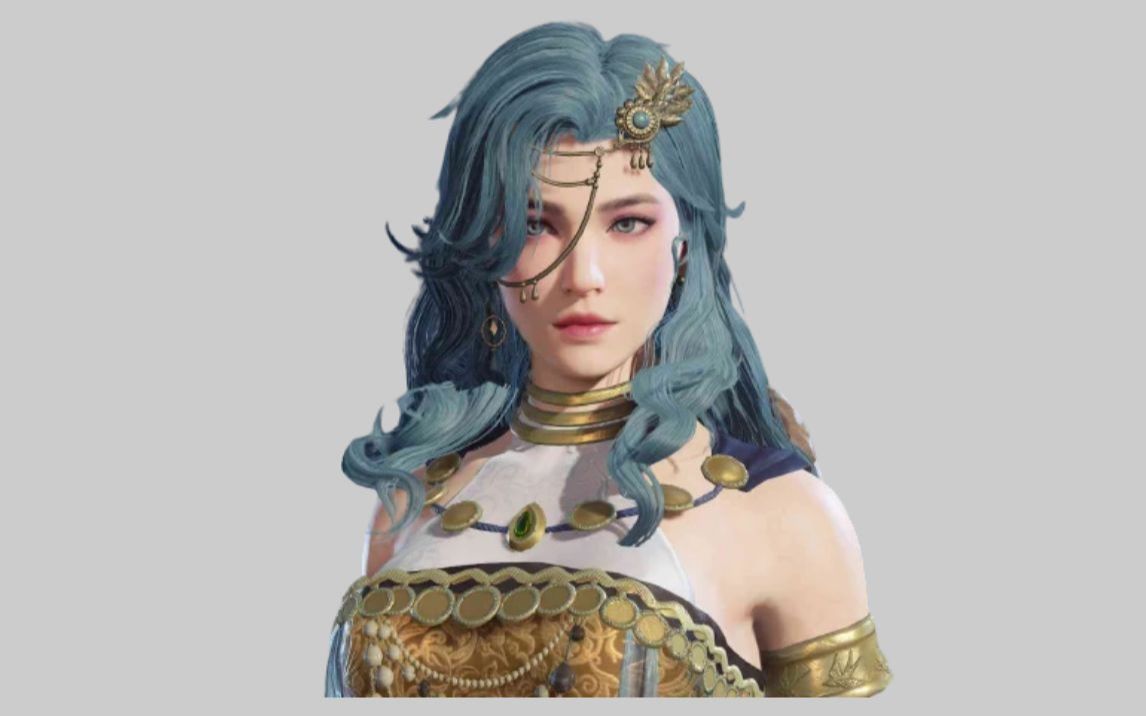 【maya游戏建模】永劫无间"迦南"人物角色建模技巧,女性角色人头,次