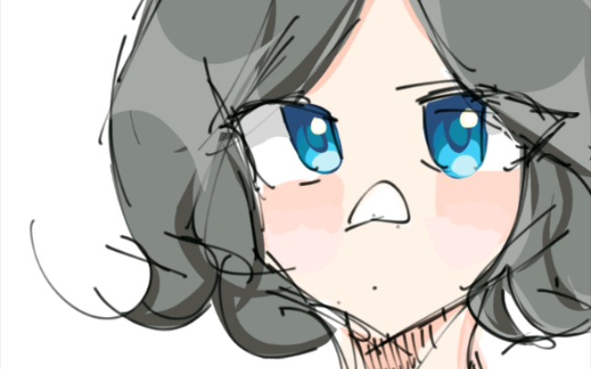 画个网红画风,有一说一,我画得真丑,网红画风是什么√⑧