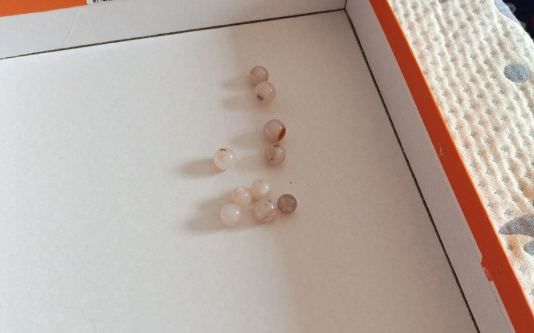 染色,孔道染色(散珠,樱花玛瑙)