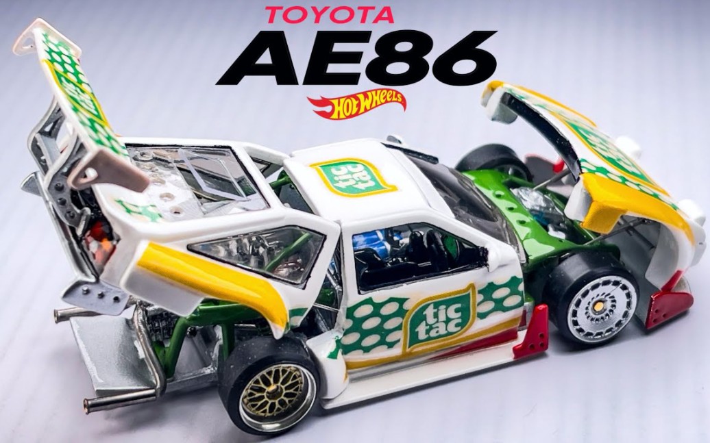 【改装-jdp】配备法拉利 f40 发动机的丰田 ae 86 风火轮定制版