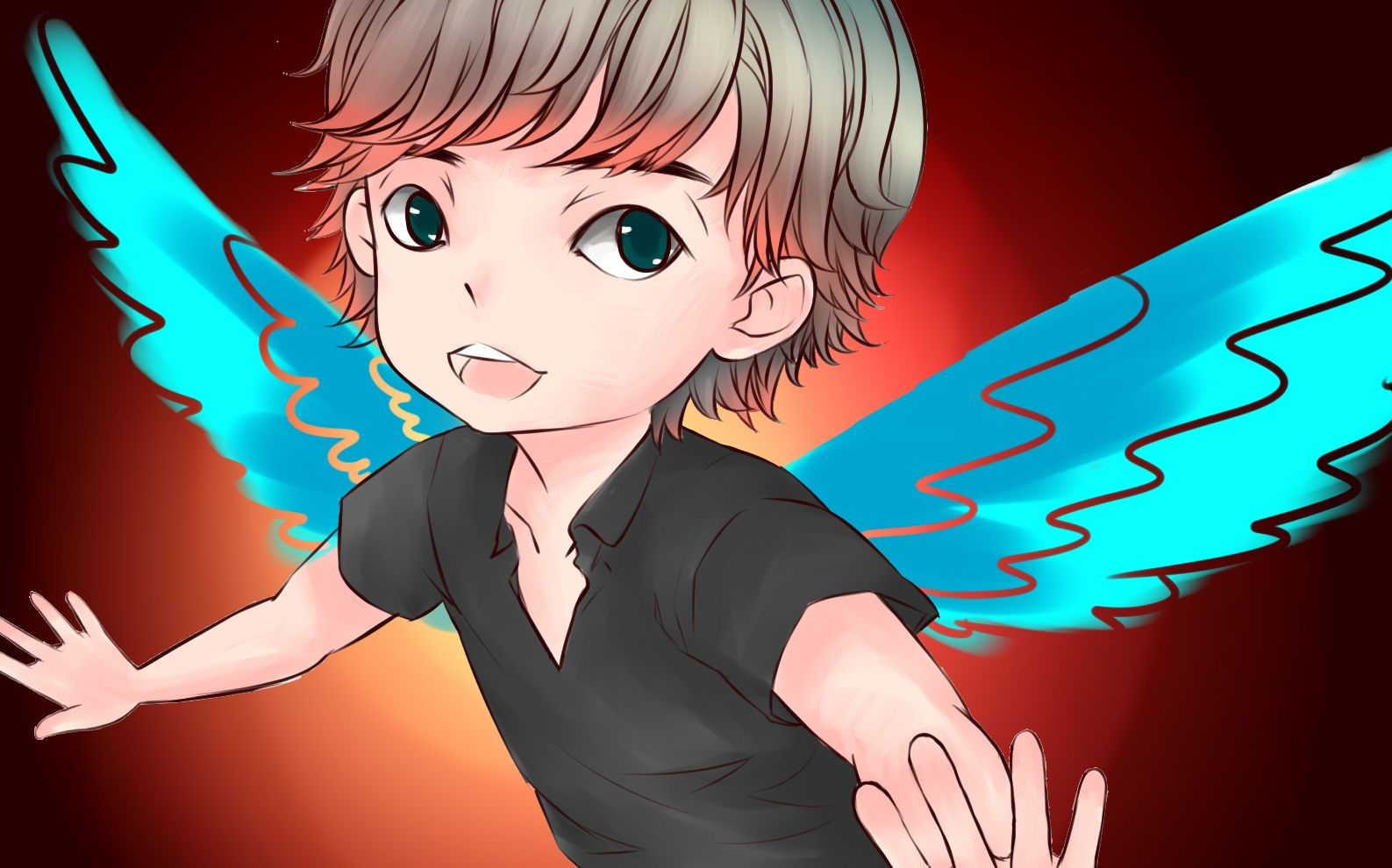 金秀贤小卷毛时期照片改板绘