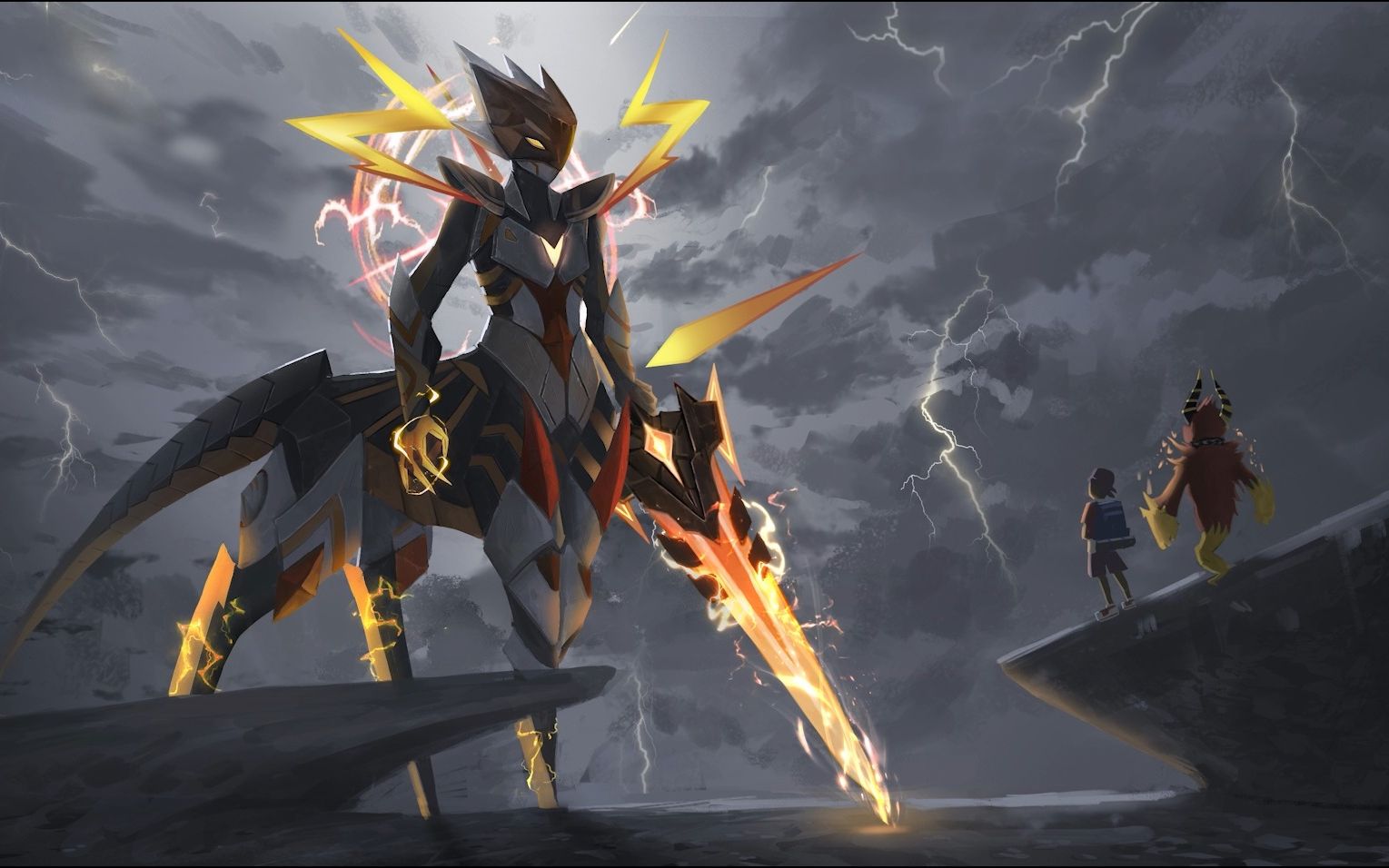 洛克王国圣电雷王