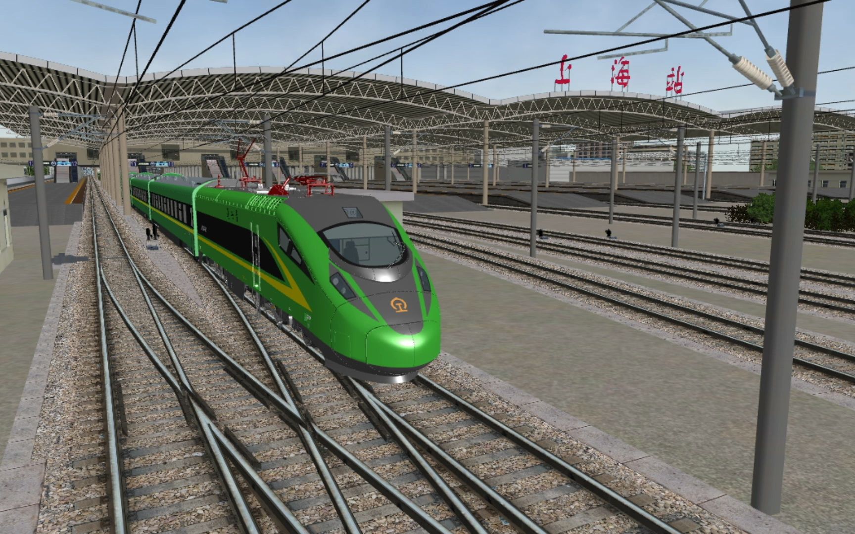 【msts/or】京沪线 cr200j担当d706次 进上海站