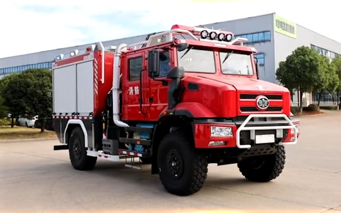 jy100全地形高机动越野救援消防车