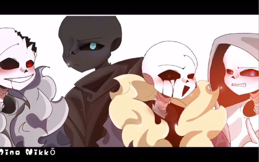 [图]Ladies and Gentlemen…“Them” ‖Undertale AU/ Bad Guys‖•Art + Gacha•