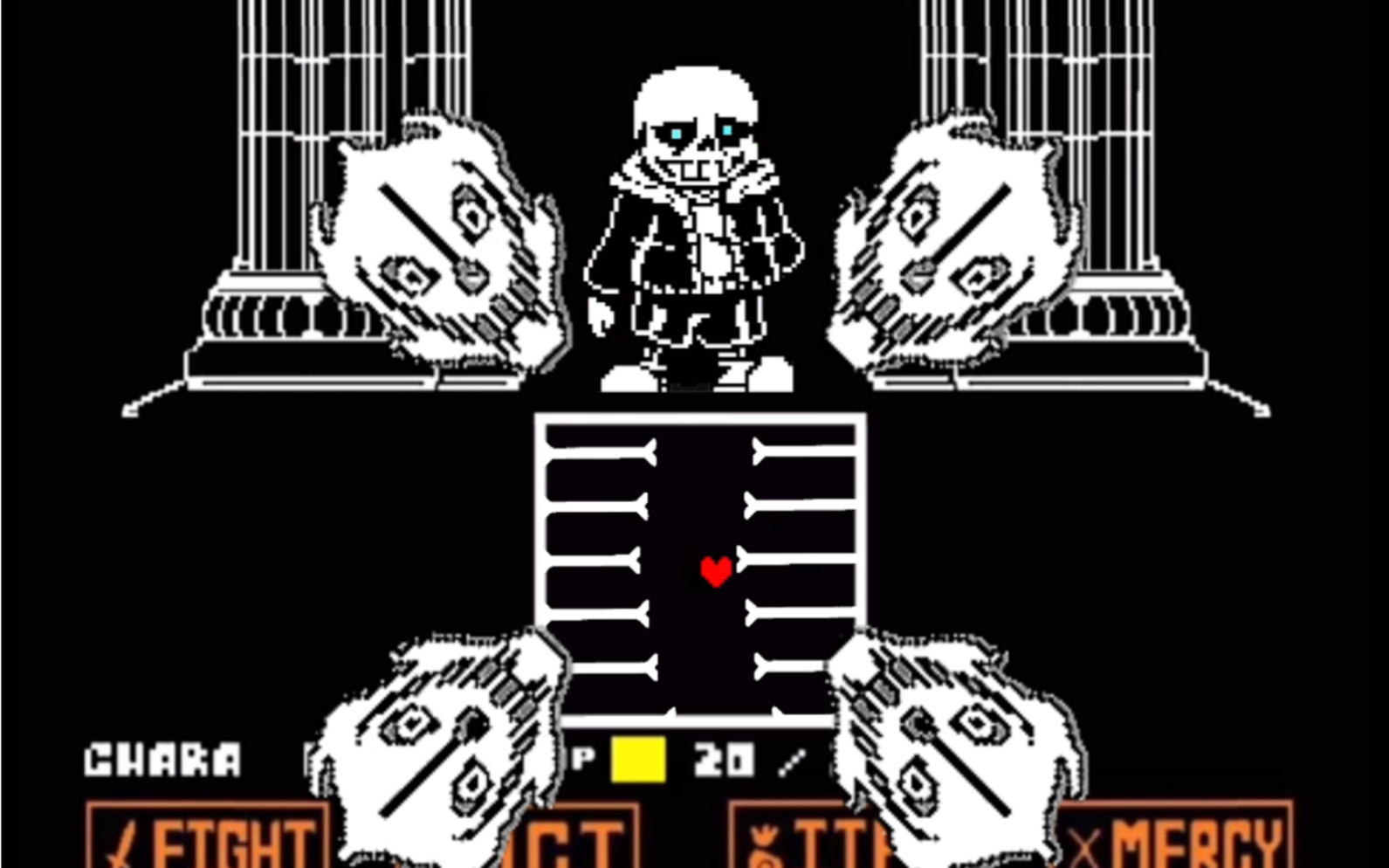 剪映动画〕时间悖论:伪善线sans战!开头杀!