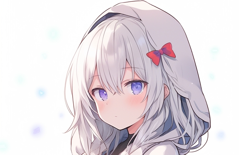 白衣少女(取图在动态,详见评论区)