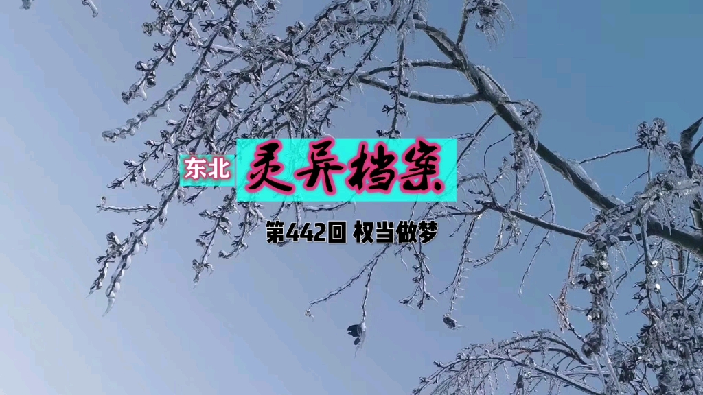 《东北灵异档案》第442回 权当做梦#奇闻异事哔哩哔哩bilibili