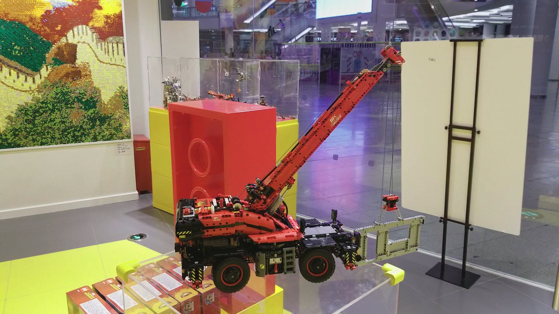 乐高42082复杂地形起重机操作