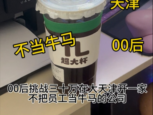 00后挑战30万在大天津开一家不把员工当牛马的公司哔哩哔哩bilibili