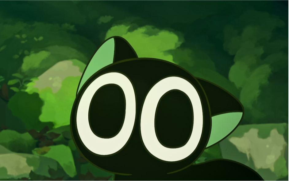 罗小黑治愈小黑怎么会是白头发呢