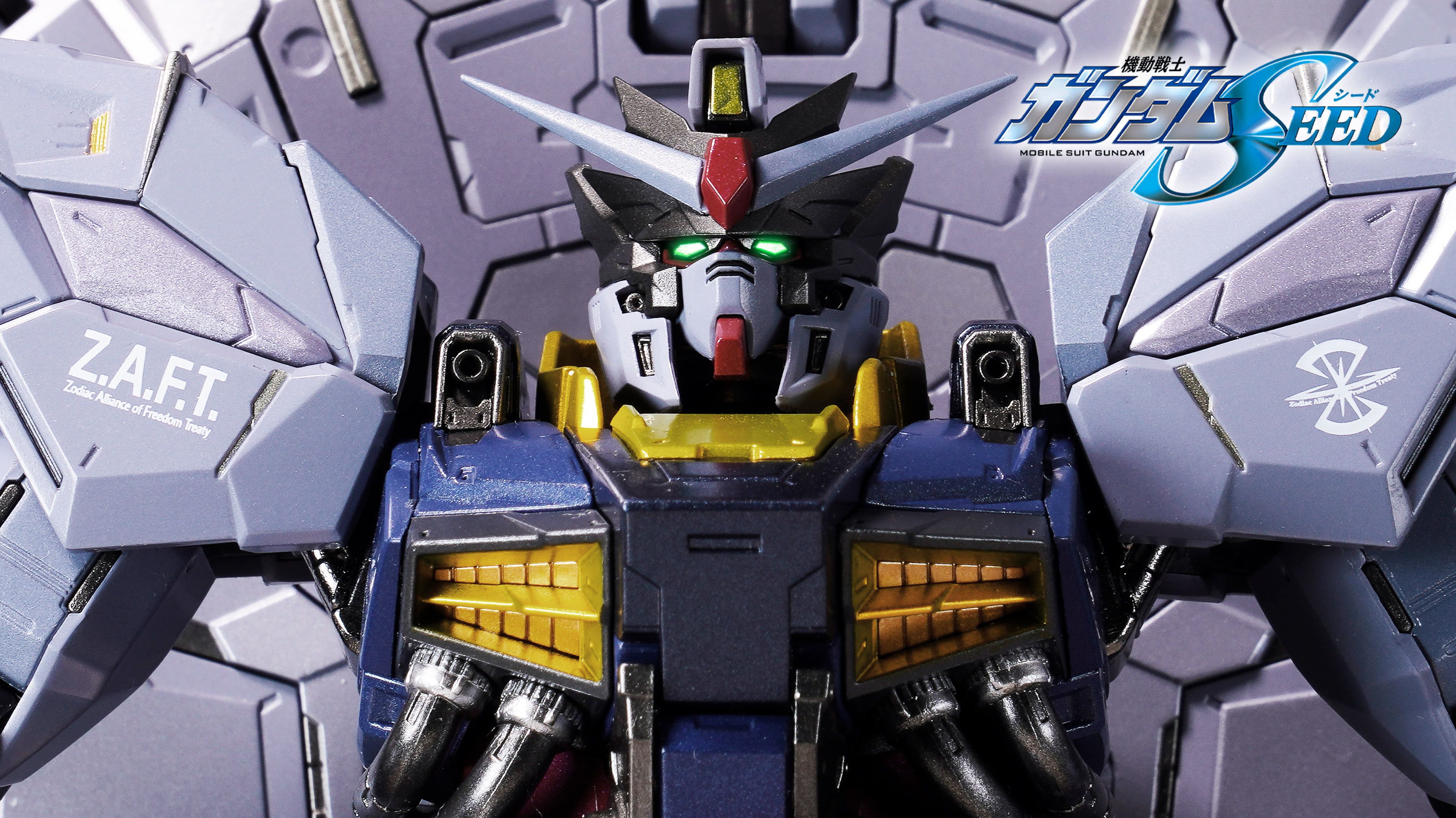 build 神意高达 机动战士高达seed pb限定 劳·鲁·克鲁泽 zgmf-x13a