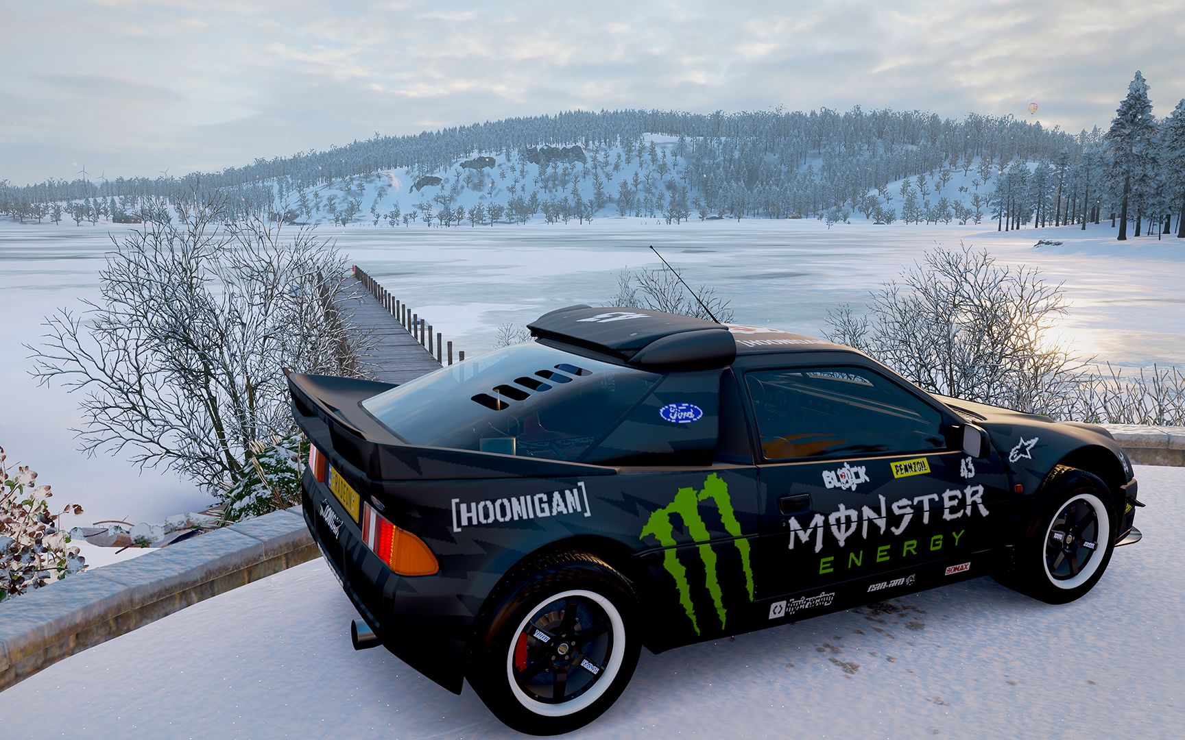 【极限竞速:地平线4】 下坡奔驰赛 白马山径走赛 |1958 福特 rs200