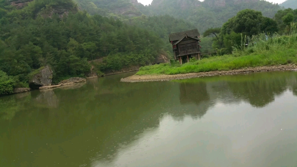 2016过独木桥出千丈幽谷景区,浙江省绍兴市新昌县左于村十九峰4k