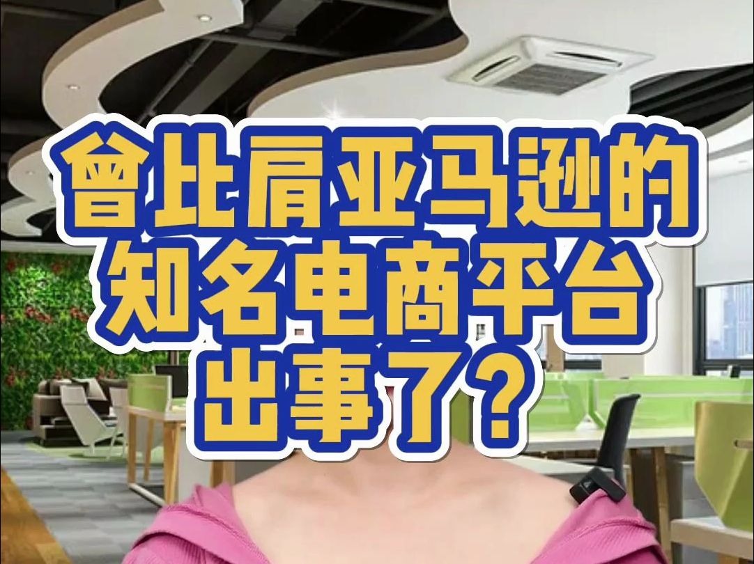 曾比肩亚马逊的知名电商平台出事了?哔哩哔哩bilibili