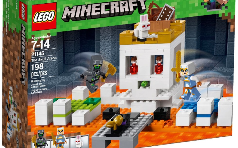 乐高我的世界21145骷髅竞技场速组评测