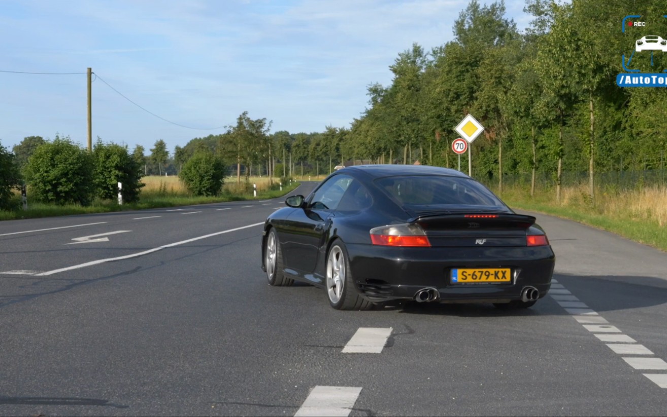 保时捷 996 Turbo RUF 550HP // 100200 200300 第一视角 加速 & 排气声浪哔哩哔哩bilibili