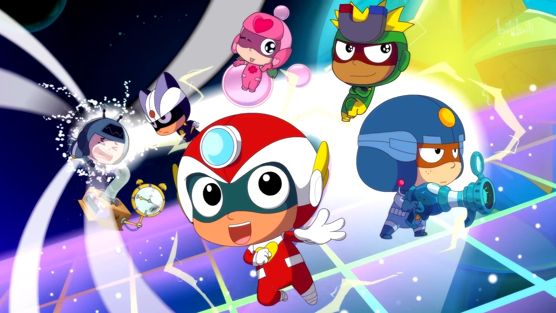 【开心超人联盟之超时空保卫战】主题曲《飞越彩虹》