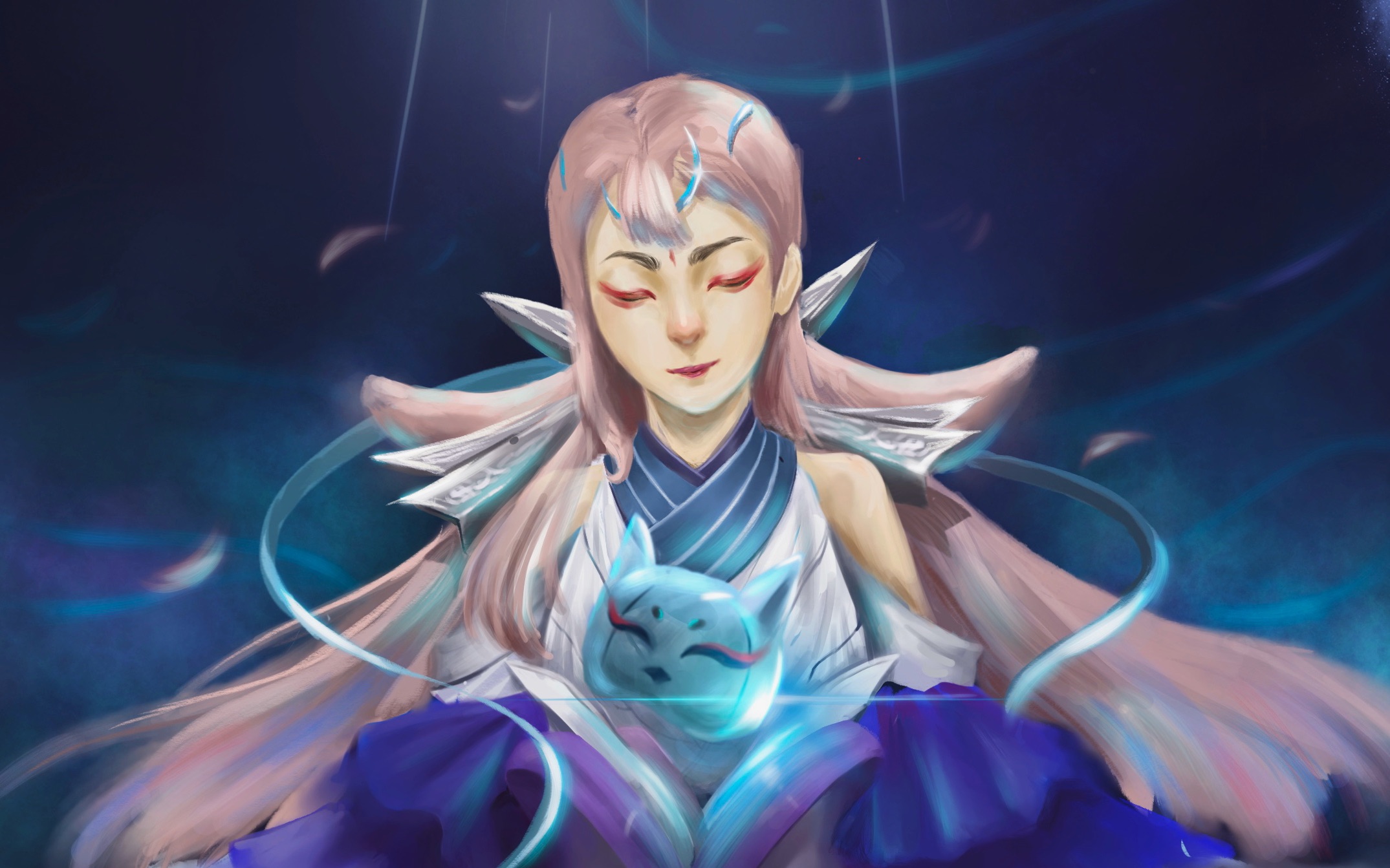 【procreate】猫影幻舞同人摸鱼_哔哩哔哩_bilibili