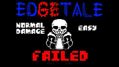 Edgetale Edge Sans Fight (Sans Hard Mode, DEMO), Undertale Fan-Game