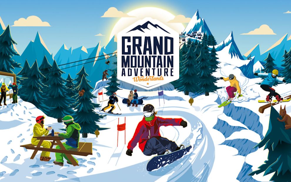 [图]Grand Mountain Adventure Wonderlands open-world skiing 大山探险奇境