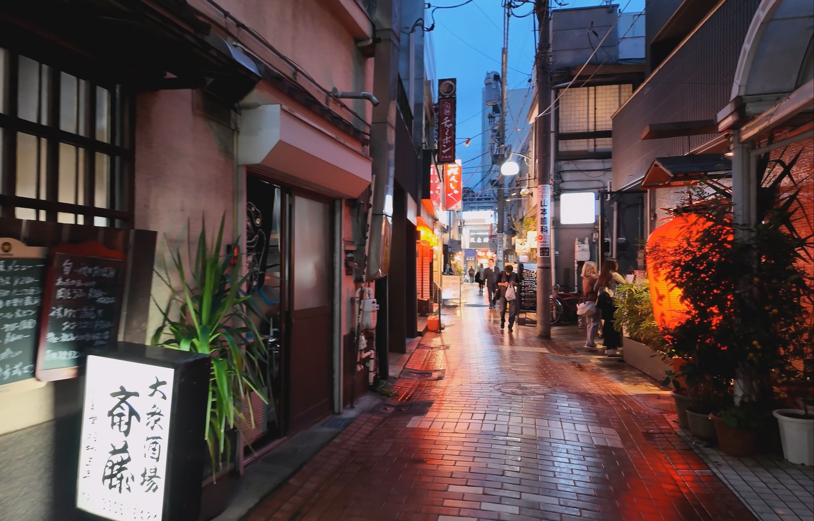 漫步日本99东京十条夜间散步【4k hdr】