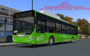 Download Video: 金河市2.6No.2  驾驶宇通行星排混合动力客车ZK6125CHEVPG35行驶于金河70路