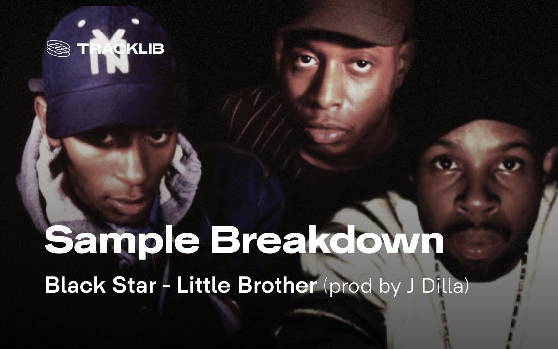 [图]40秒带你认识 Black Star & J Dilla「Little Brother」如何采样