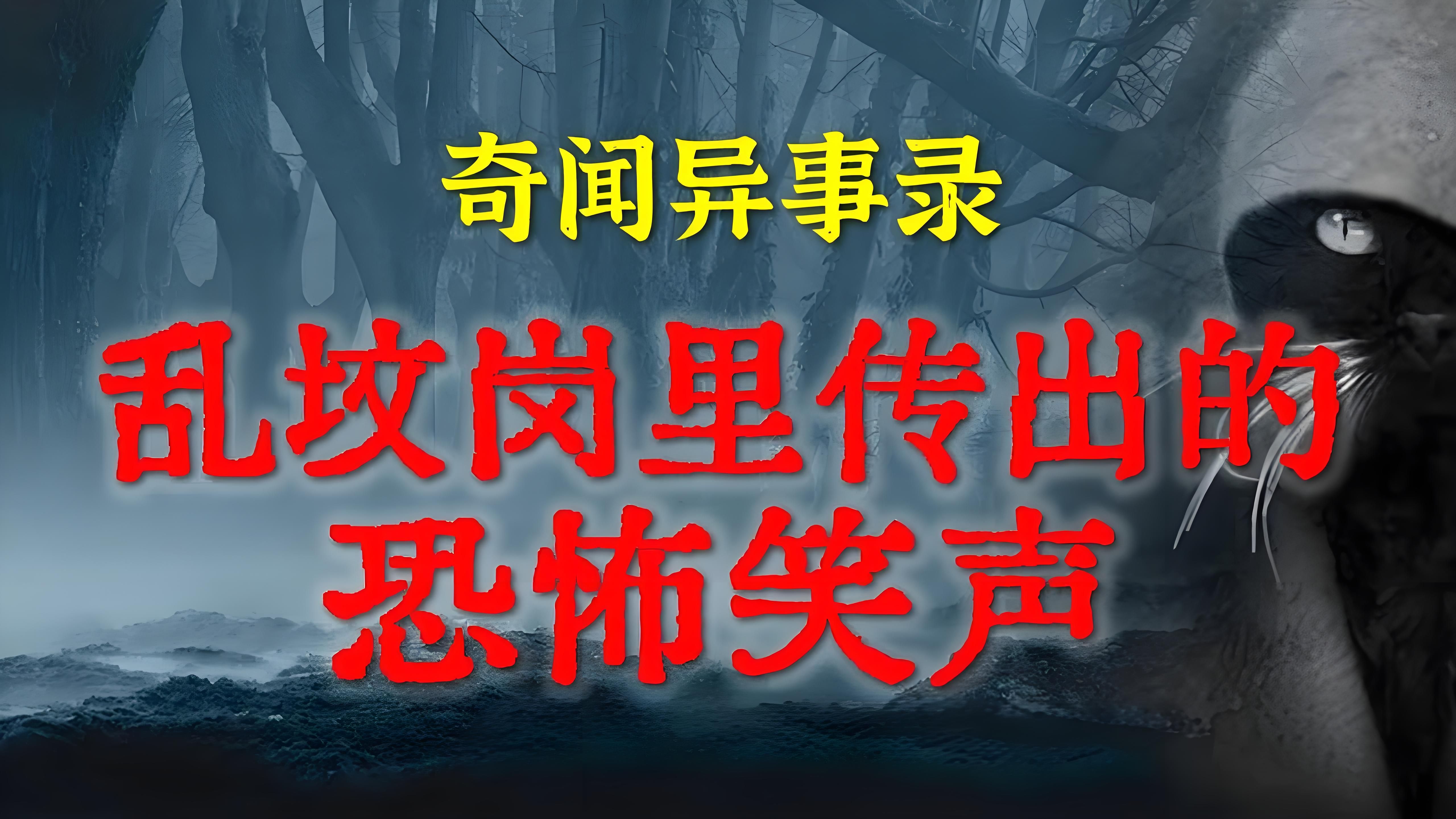 【灵异故事】半夜乱坟岗里传出令人毛骨悚然的笑声 | 鬼故事 | 灵异诡谈 | 恐怖故事 | 解压故事 | 网友讲述的灵异故事「民间鬼故事灵异电台」哔哩哔哩bilibili