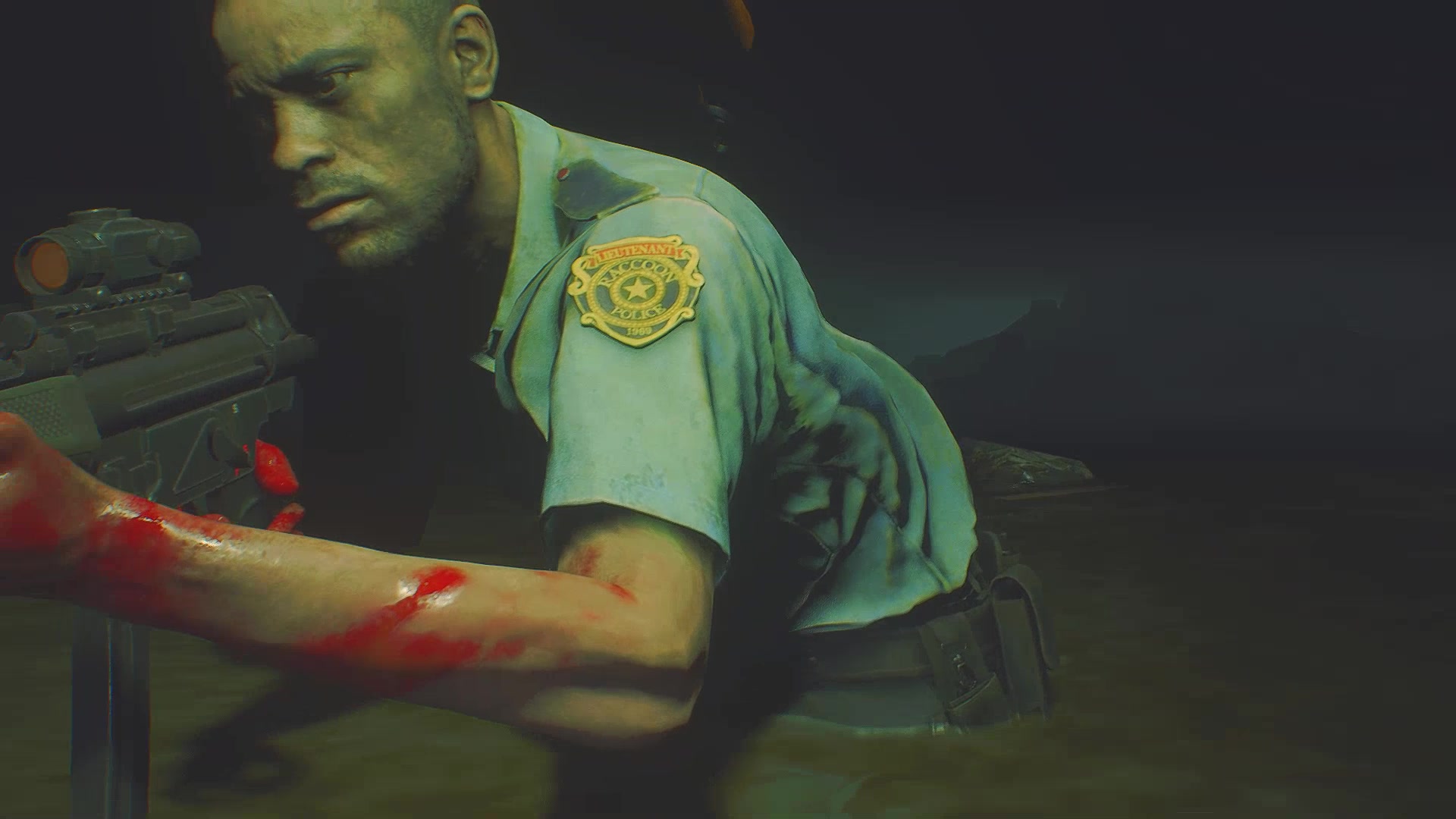 《生化危机2:重制版》第四幸存者马文警长替换汉克mod