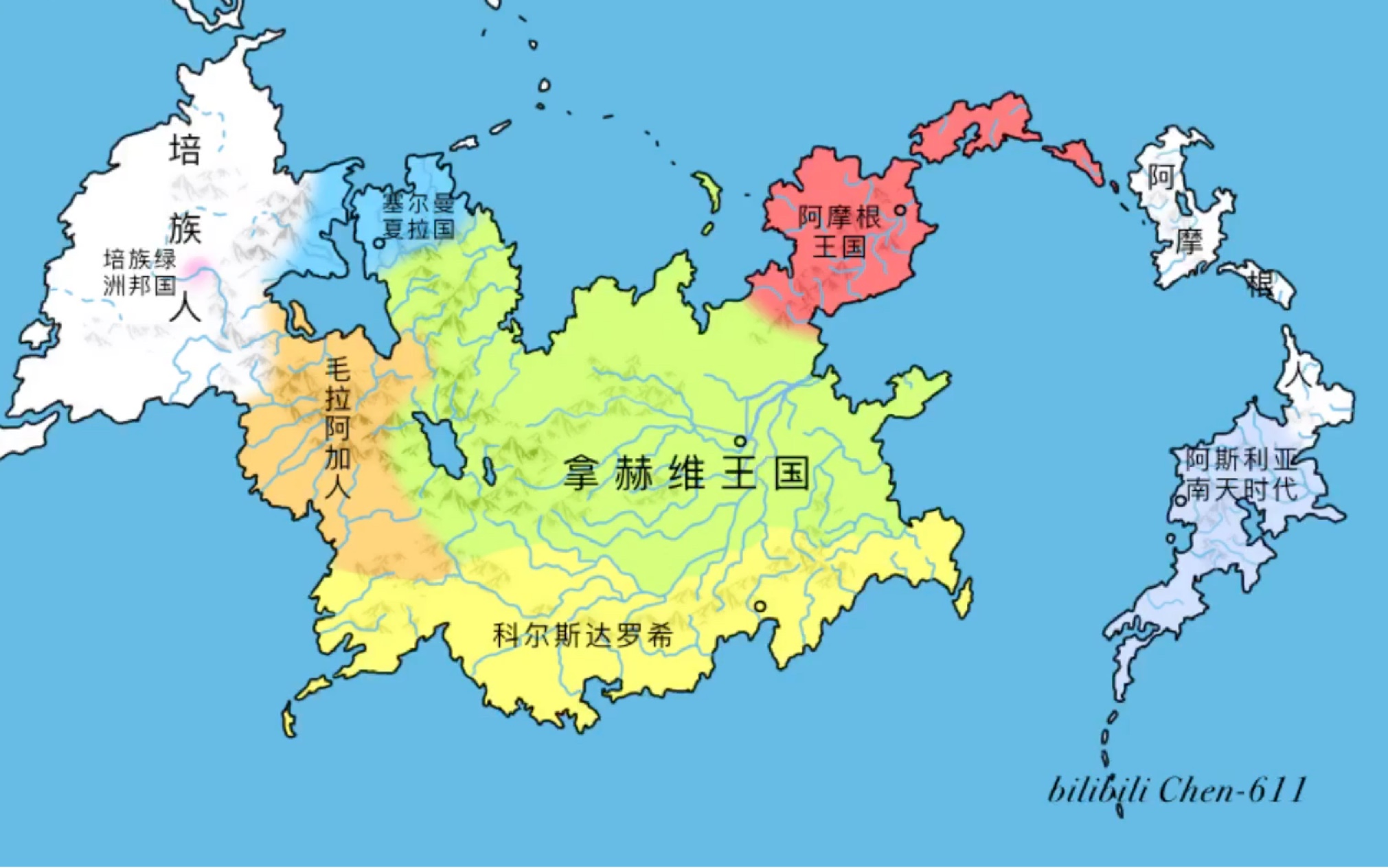 【4】架空地图(8)-诸国争霸