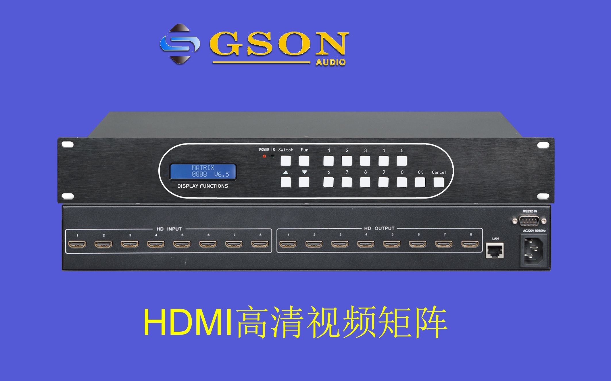 HDMI视频矩阵哔哩哔哩bilibili