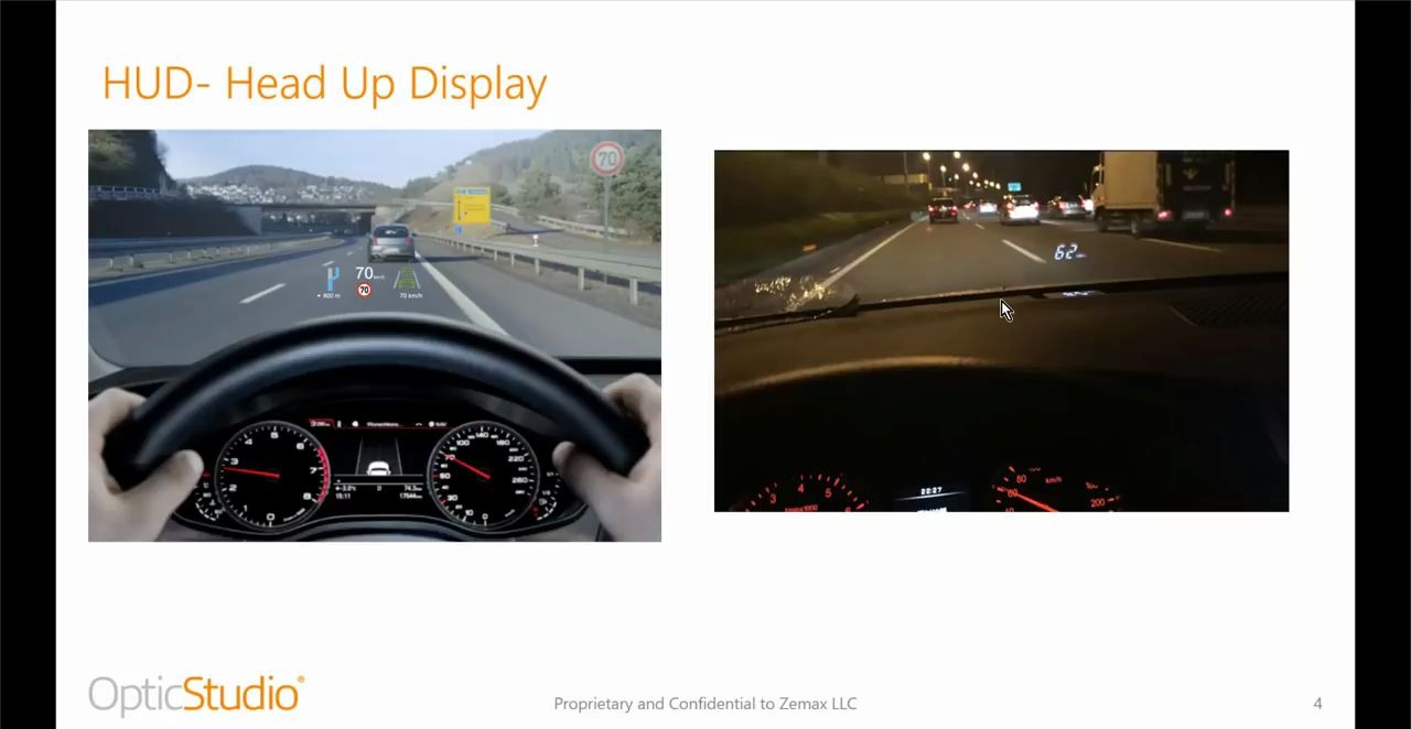 [图]Zemax 網路研討會：使用 OpticStudio 設計汽車抬頭顯示器 (HUD)