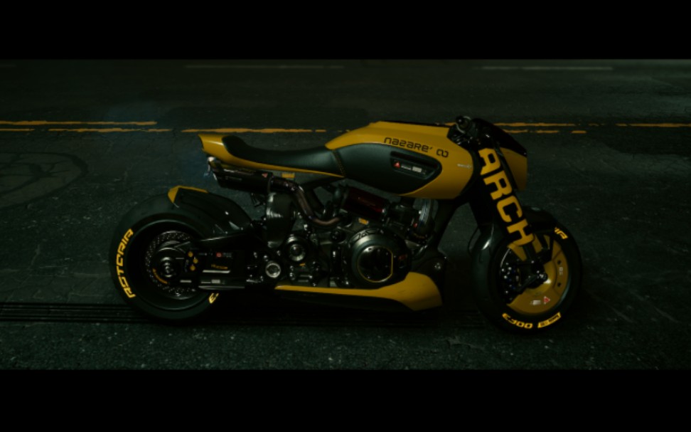 《赛博朋克2077》新买了一辆摩托车!