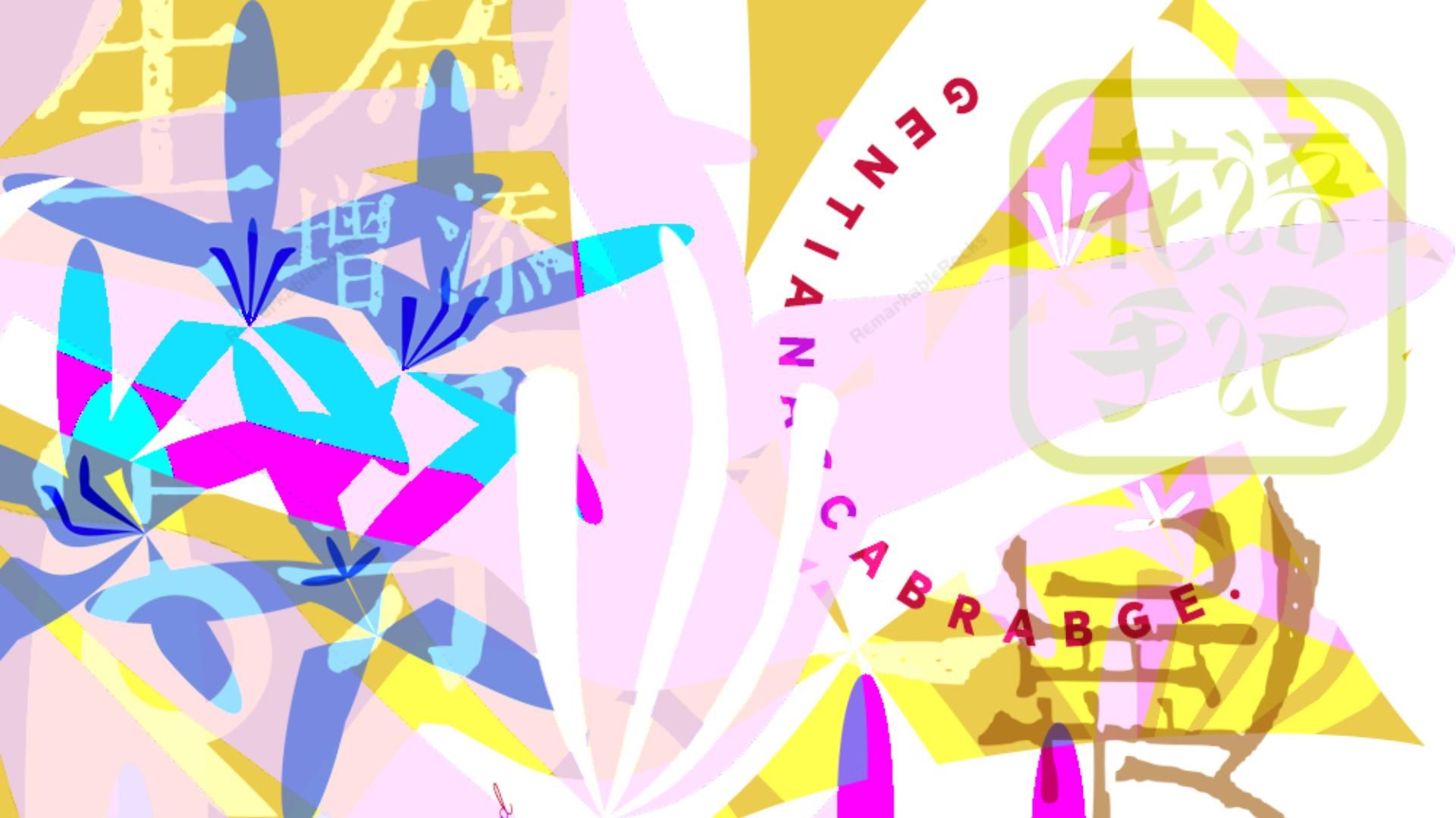 花语手记##创意小海报设计#龙胆花花语