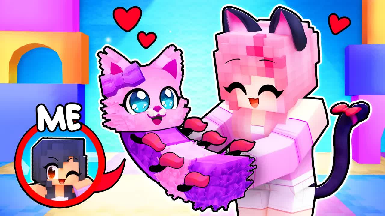 【Aphmau】在Minecraft中采用KC KITTYPILLAR !基岩版下载launcher单机游戏热门视频