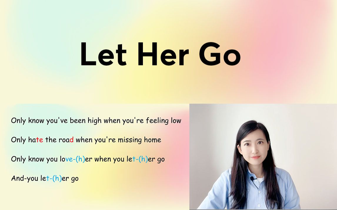 [图]评论区呼声最高的来啦！Let Her Go~