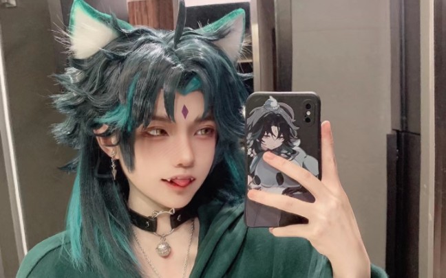 魈魈的cosplay呦～(71˙▽˙71)