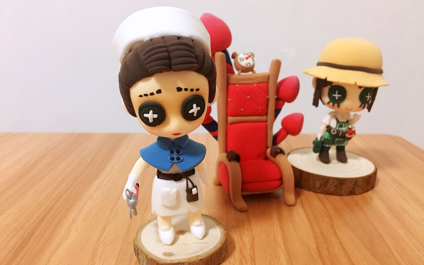 第五人格医生超轻粘土制作过程教程