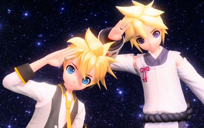 pdft电波模范镜音レン蓝鉄青月