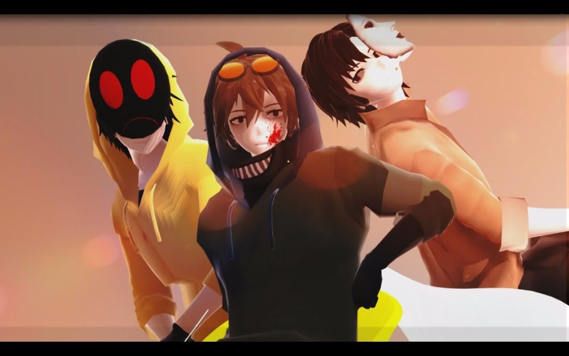 [mmd]~creepypasta~ i| rich kids |i