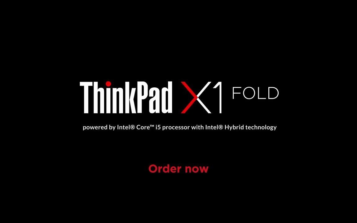 The world's first foldable PC ThinkPad X1 FOLD哔哩哔哩bilibili