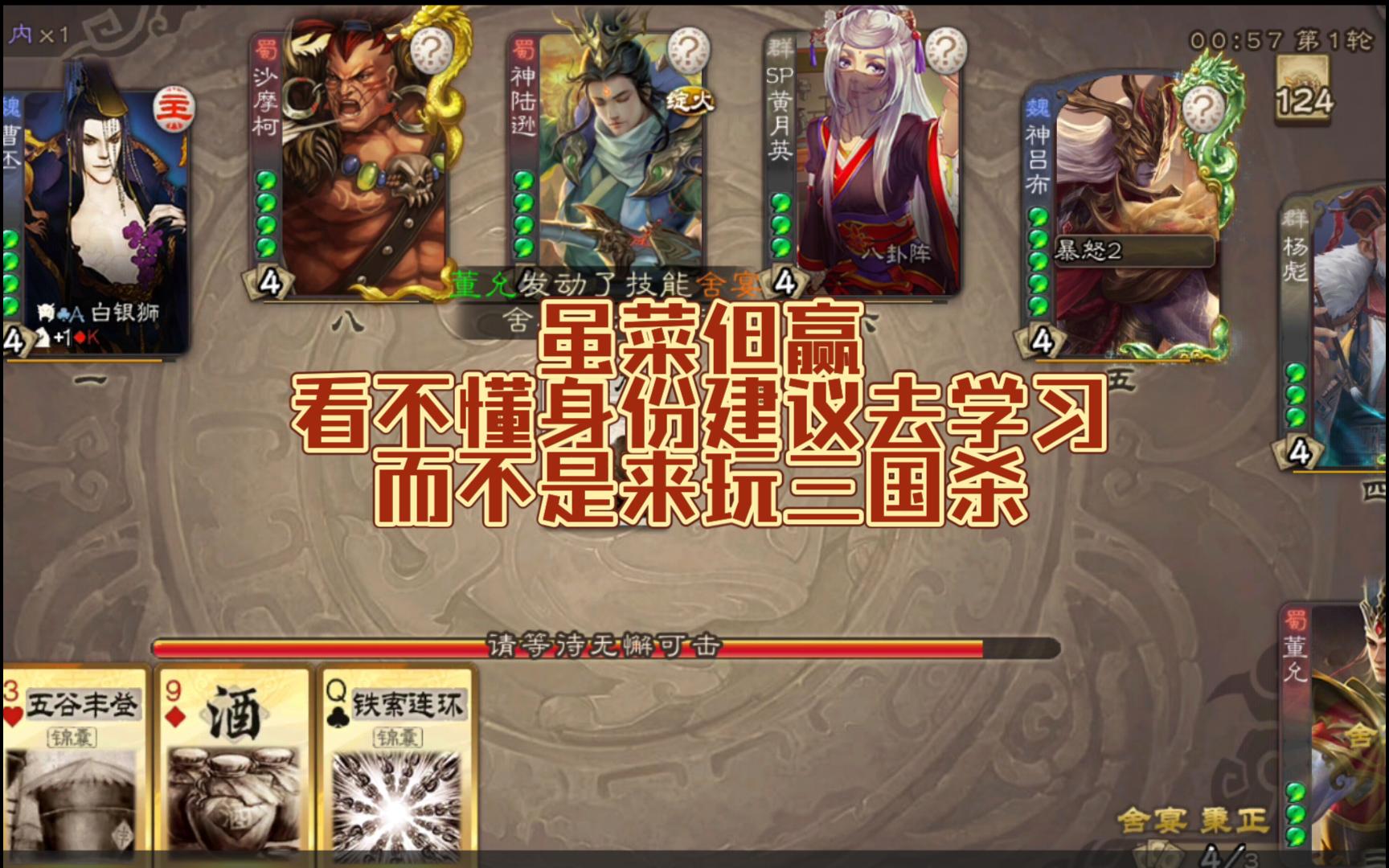 【三国杀】我保护主公不受伤,那么我一定是大忠臣吧?哔哩哔哩bilibili三国杀移动版