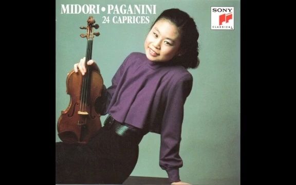 [图]Midori Goto Paganini - 24 Caprices For Solo Violin, Op 1