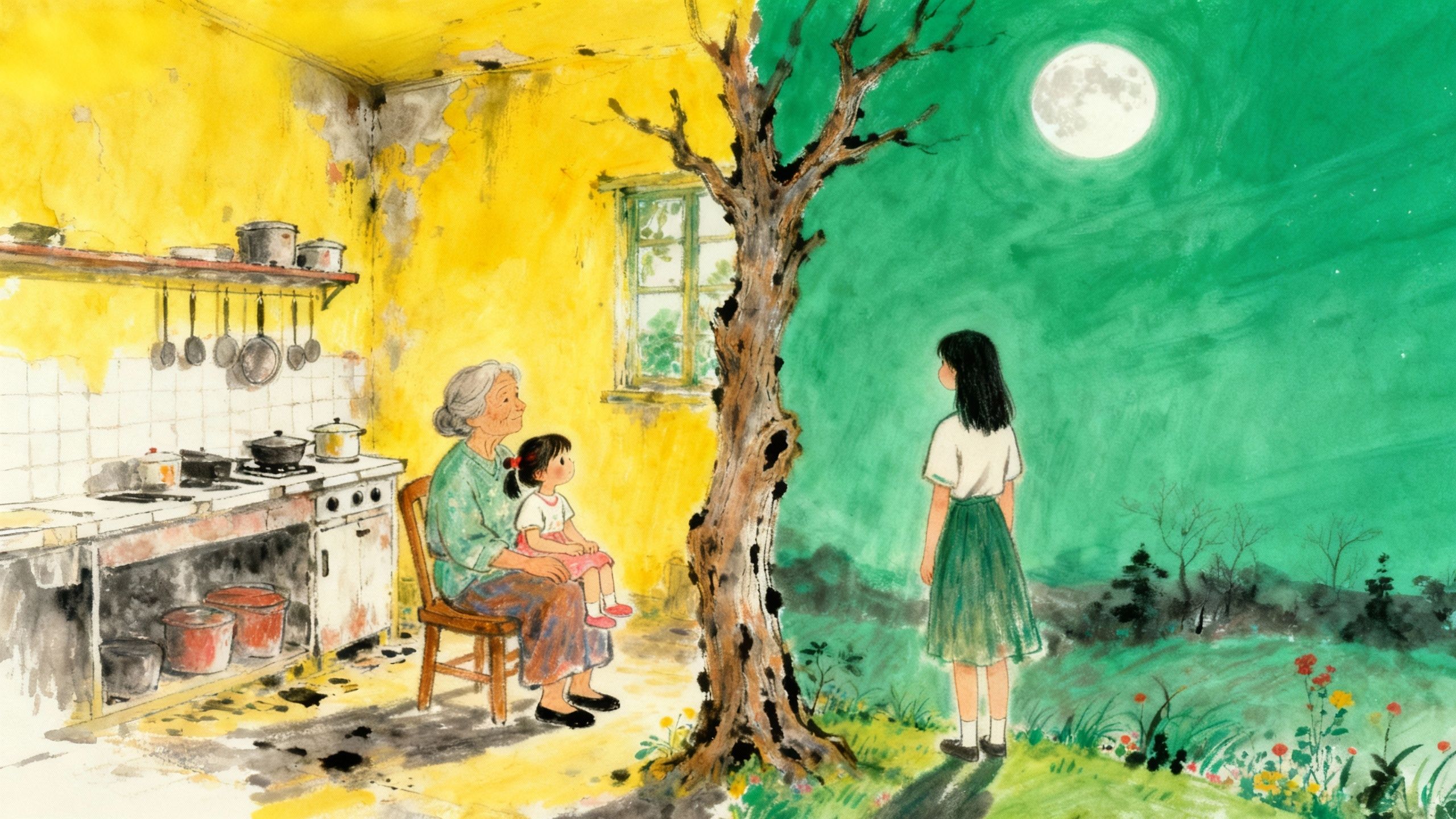 原创曲《薄薄的土》只是一层薄薄的土，人与人就再难相见了。