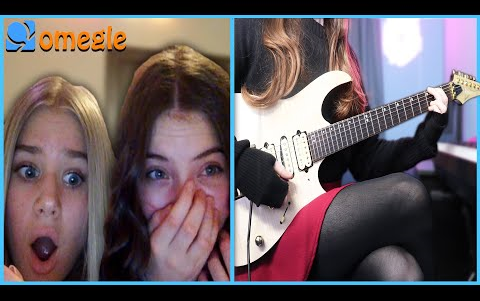 [图]吉他大佬TheDooo女装秀琴技 Playing Guitar on Omegle but I Pretend Im a Girl