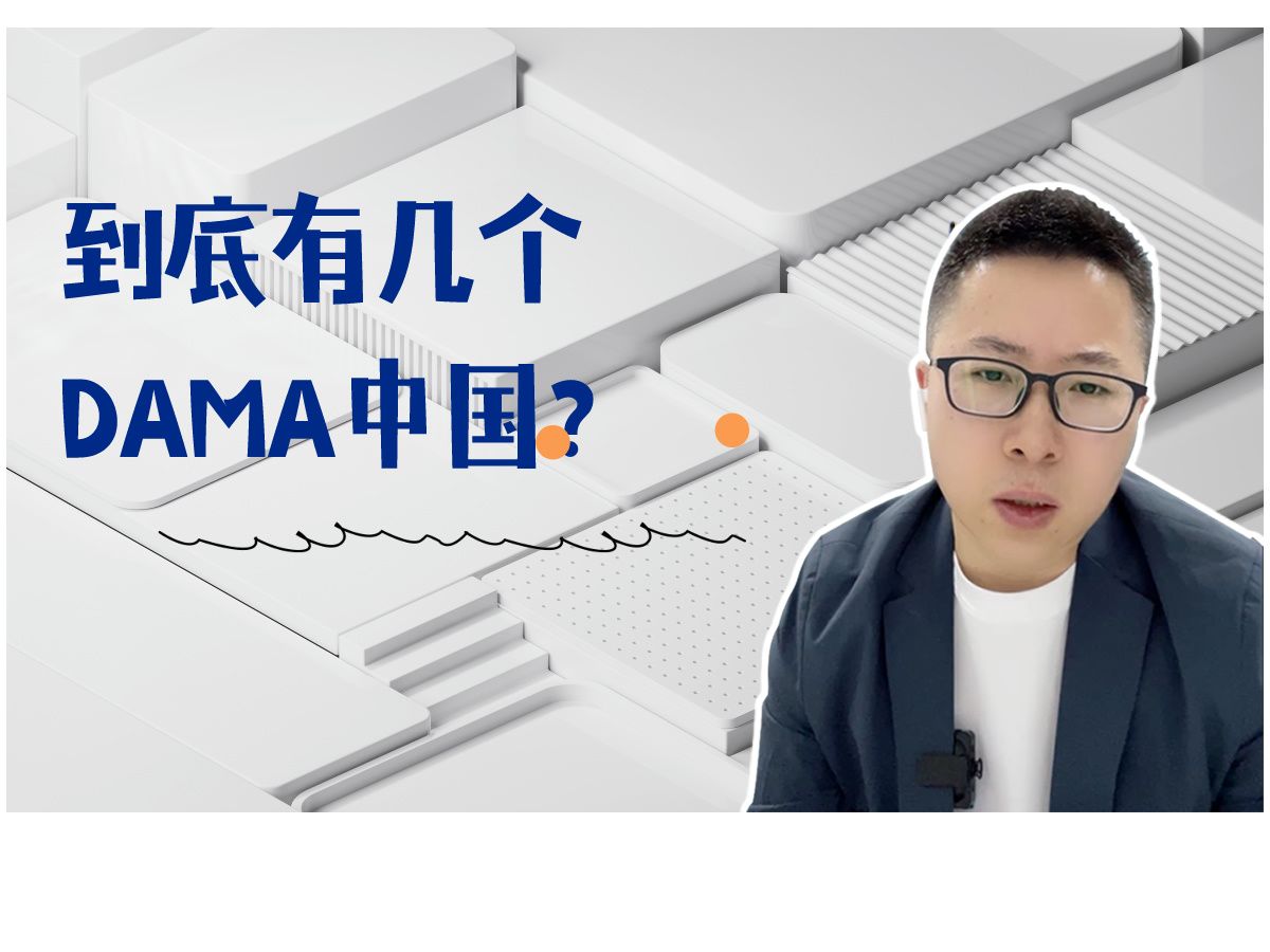 到底有几个DAMA中国?DAMA China和MyDAMA是什么关系?哔哩哔哩bilibili