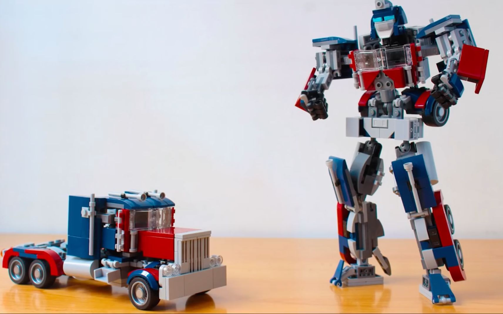 乐高moc教程 变形金刚 擎天柱 拼搭指南